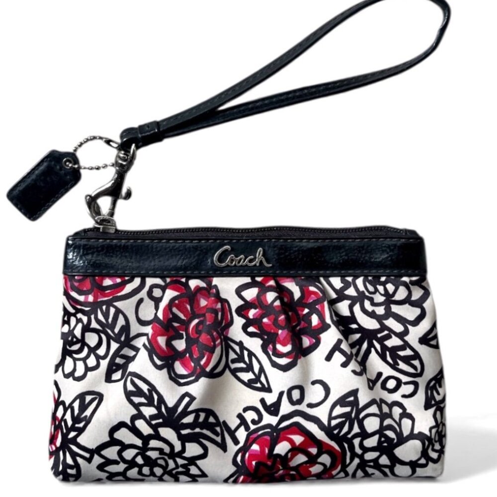 COACH GRAFFITT RARE POPPY WRISLET